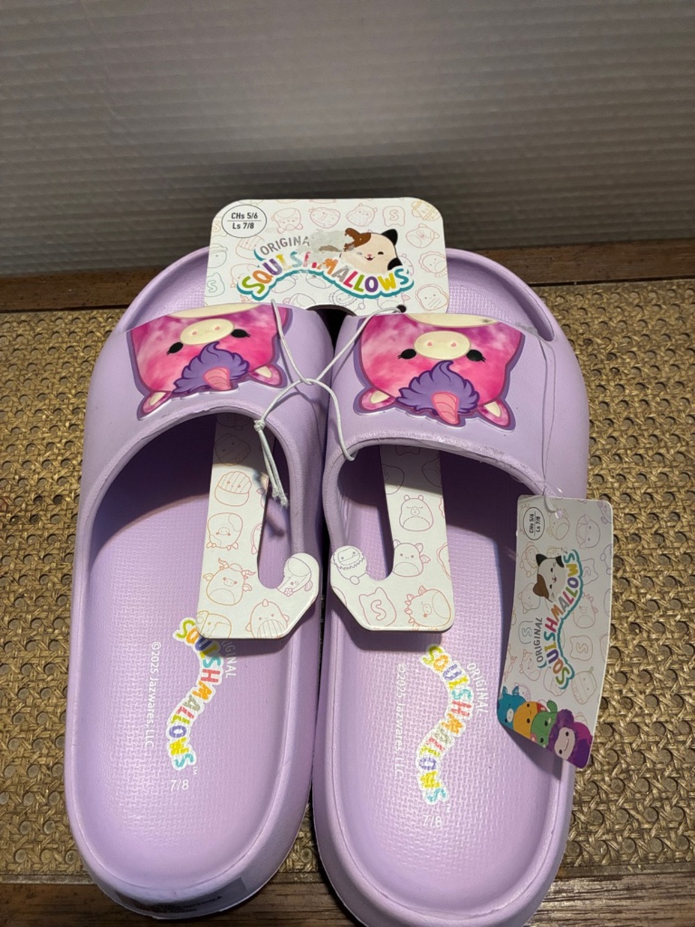 Squishmallows Lavender Unicorn Slide